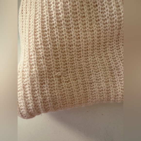 Elder Statesman St Kisser Cap Beanie Hat Baby Pink Ultra Thick Cashmere - Picture 7 of 8